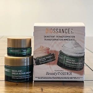Biossance Squalane Face and Eye Duo set